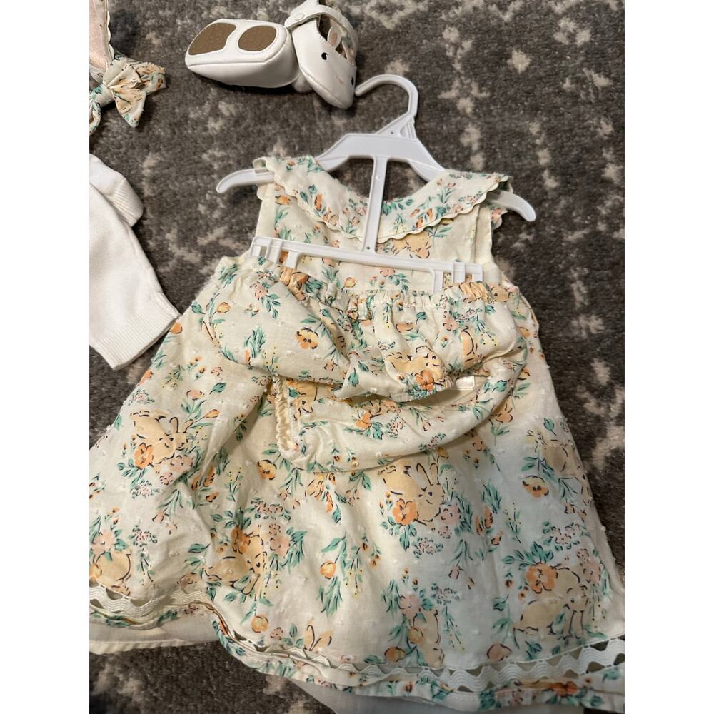 Haute Hippie Infant Girls Dress Set Carter’s Sweater Cardigan - Picture 4 of 11